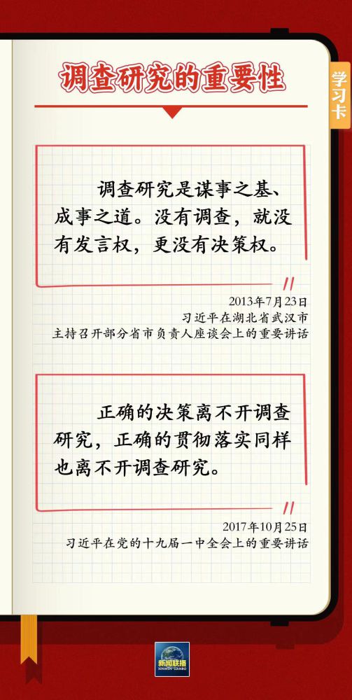 學(xué)習(xí)卡丨如何深入調(diào)查研究？跟總書記學(xué)習(xí)“五字訣”